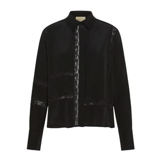 Momoni Mujer, Blusas y Camisas, Negro, Talla: S