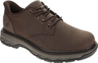 Skechers Womens Round Toe Bungee Lace Leather Slip-ins Loafer, Coc, 13 UK