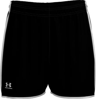 Under Armour Trainingsshorts UNDER ARMOUR UA W CHALLENGER TRAIN SHORT, Damen, Gr. XXL, N-Gr, schwarz,, wei&szlig;, Obermaterial: 100% Polyester, Hosen Trainingsshorts, f