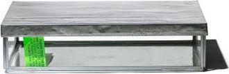 Puebco Jewelry Glass Box with Recycle Steel Lid in Double at Nordstrom
