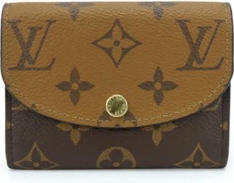 Louis Vuitton Pre-owned Fabric wallets - Dames - Vintage Accessoires - Bruin - ONE Size - Vintage