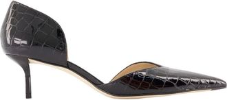 Victoria Beckham Schoenen, Dames, Zwart, 37 EU, Leer, Angle DOrsay Pump 55
