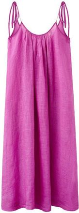Mango Ramie Nightgown in Fuchsia at Nordstrom, Size Medium