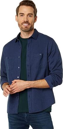 UNTUCKit HEMSWORTH - BLUE Mens Clothing Blue : MD Slim Fit, Cotton/Flannel