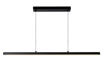 Lucide L&aacute;mpara colgante de metal con 1 LED integrado, negro