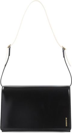 Jil Sander Black File Small Shoulder Bag