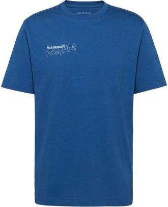 Mammut Base T-Shirt Multi-Pitch T-Shirt f&uuml;r Herren | blau