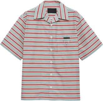 Prada Camicia a righe - Blu