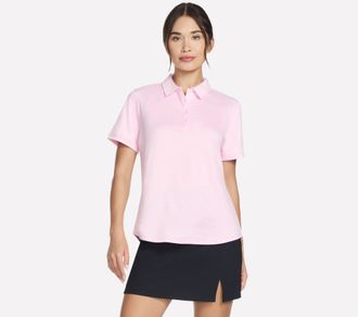 Skechers Poloshirt SKECHERS, Damen, Gr. S (36), sweet dreams, Obermaterial: 91% Polyester, 9% Elasthan, Shirts Poloshirt