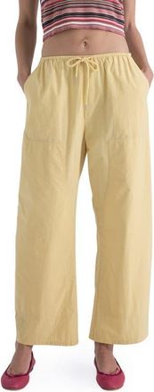 Pistola Denim Theo Cotton Drawstring Pants in Light Tumeric at Nordstrom, Size X-Large