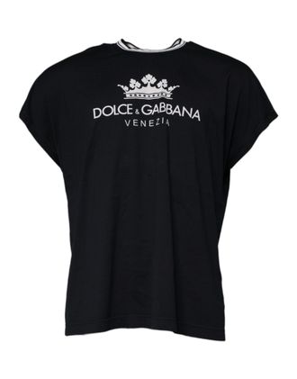 Dolce & Gabbana Crown Logo T-shirt Venetië