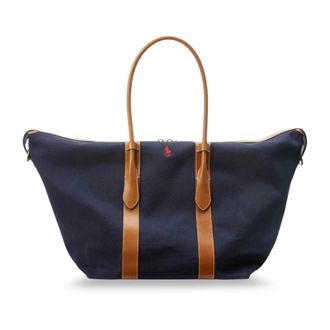 Polo Ralph Lauren Tote Bags, female, Blue, Size: ONE SIZE Polo Ralph Lauren Bags