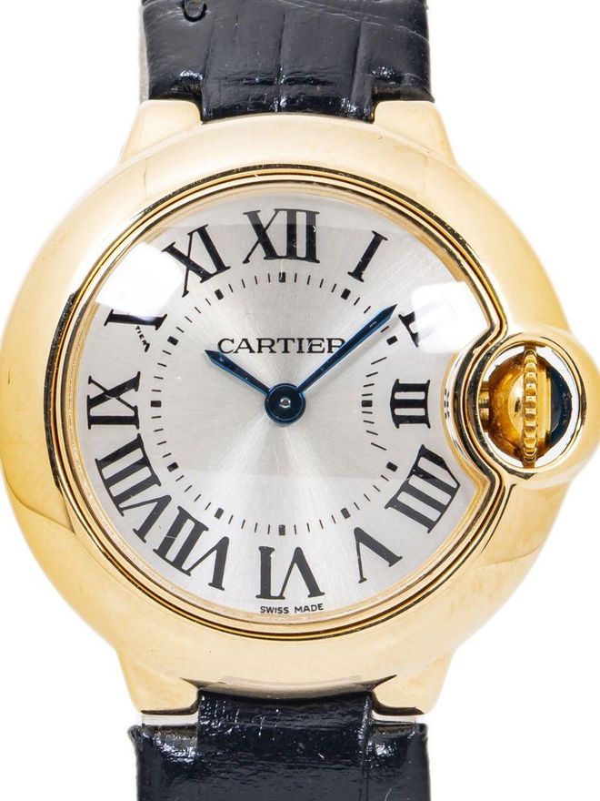 Cartier Orologio Ballon Bleu 28mm Pre-owned Argento da
