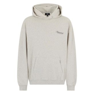 Represent Hoodies, male, Gray, Size: 2XL Hooded Owners Club Script sweatshirt