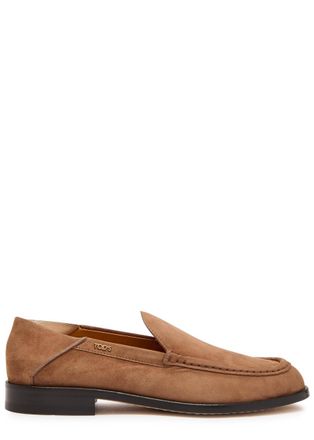 Tod's Cuoio 07M Suede Loafers - Brown - 37 (IT37/ UK4)