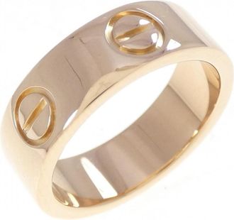 Cartier C2 Pink Gold Pink Gold (18K) Band Ring (Pre-Owned)