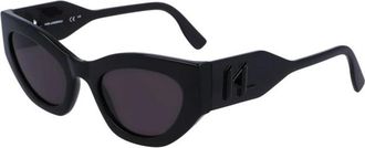 Karl Lagerfeld Zonnebrillen - Dames - Zonnebrillen - Zwart - 52 MM - Accessoires