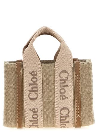 Chlo&eacute; Natural Woody Mini Handbag