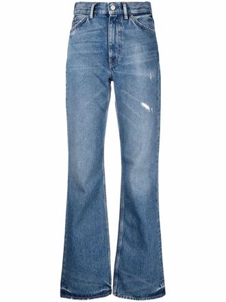 Acne Studios 1977 regular-fit jeans - women - Organic Cotton - 24/32 - Blue