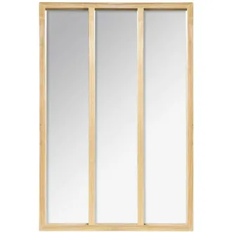 Atmosphera Atmosphera - Espejo atelier - Madera 76 X 116 Cm Cr&eacute;ateur DInt&eacute;rieur