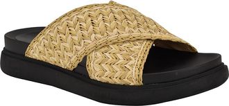 Calvin Klein Womens Womens Pacen Sandal - Brown - 6H