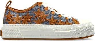 Amiri Schoenen, Dames, Blauw, 36 EU, Katoen, Stars Court Low