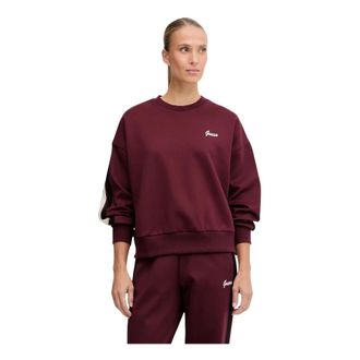 Guess Fabia Sweatshirt - Dames - Sweatshirts - Rood - L - Polyester - Hoodies & sweatvesten