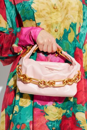 Balmain Sync Mini Handheld Bag, Womens, Pink