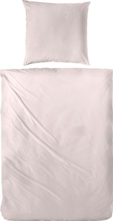 Primera Bettwäsche »Uni Luxus-Satin in Gr. 135x200, 155x220 oder 200x200 cm« 2 Stk. tlg. Bettwäsche aus Baumwolle, unifarbene Bettwäsche mit Reissverschluss