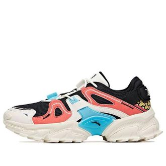 Anta (WMNS) ANTA Outdoor Series Sneakers Black Red Blue 122016601-5