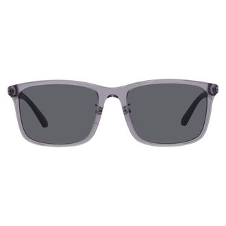 Emporio Armani Dark Grey Square Mens Sunglasses EA4241D 620687 57