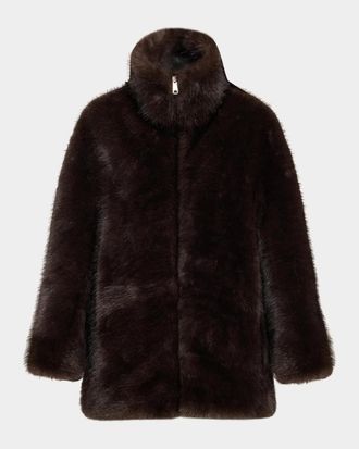 A.L.C. Jade Faux-Fur Jacket