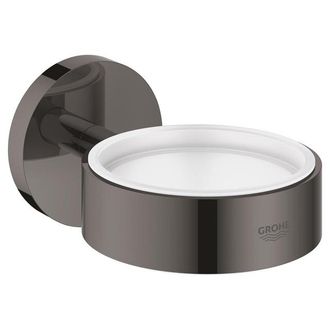 GROHE Essentials Wandhouder - voor zeepdispenser/glas - hard graphite