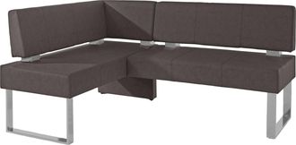 HOME AFFAIRE Eckbank »Rab« in 2 Breiten (180 oder 200 cm), Bezug in verschiedenen Qualitäten