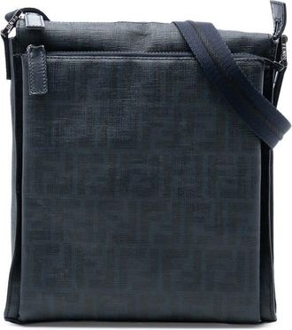 Fendi Pre-owned Fendi Zucca Spalmati Crossbody Unisex 7VA319 B0W 149 2305