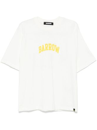 Barrow logo-print T-shirt - unisex - Cotton - M - White