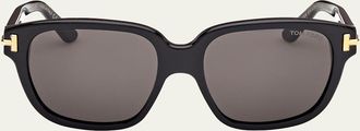 Tom Ford Icon T-Monogram Square Sunglasses