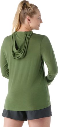 Smartwool Womens Active Ultralite Hoodie Green XS