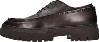 Pantanetti Widen Lace-Ups - Heren - Veterschoenen - Bruin - 39 EU - Leer - Schoenen