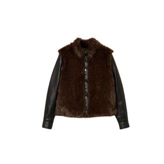 Twinset Jassen, Dames, Bruin, S, Vesten