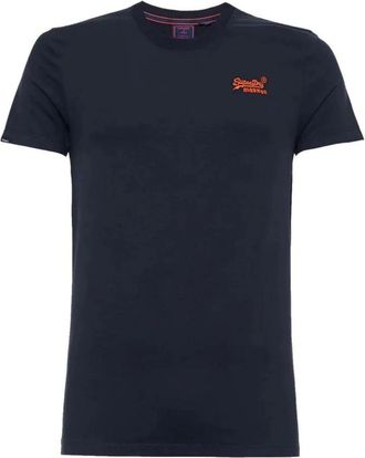 Superdry Hombre, Camisetas, Azul, Talla: 2XL