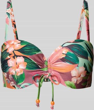 Marie Jo Marie Jo Bikini-Oberteil mit Zierschleife Modell NORMA JEANNE in Koralle, Größe 75E