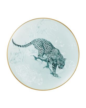 Herm&egrave;s Carnets dEquateur Panther Salad Plate
