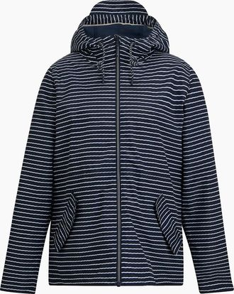 Regatta Womens Regatta Womens/Ladies Bayletta Contrast Striped Waterproof Jacket - Navy/Multi - Size: 20