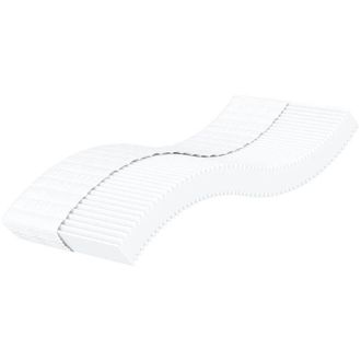vidaXL Vidaxl - Materasso in Schiuma Bianco 100x210cm Durezza H2 H3