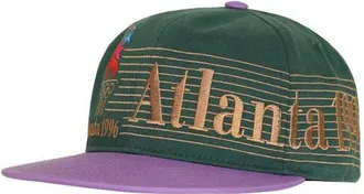 Outerstuff Mens Outerstuff Green/Light Purple Atlanta 1996 Summer Olympics Snapback Hat at Nordstrom