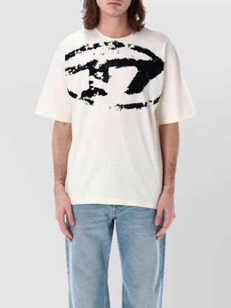 Diesel cotton relaxed-fit logo-print t-shirt