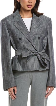 HUGO BOSS Jelsia Linen-Blend Jacket