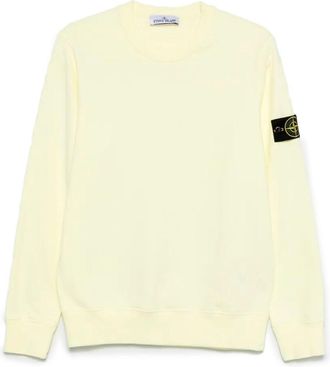 Stone Island Organic Cotton Fleece Sweatshirt