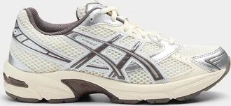 Asics Womens Cream and chocolate Gel-1130 sneakers Women